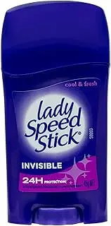 Mennen Lady Speed Stick, Women's Antiperspirant Deodorant, 45g, Invisible Cool and Fresh Roll On, 24Hr Protection
