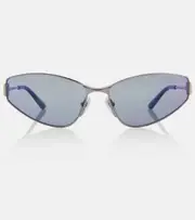 [Balenciaga] Balenciaga Mercury cat-eye sunglasses One Size silver