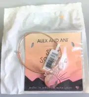 Alex and Ani Words are Powerful, Seek Solitude charm Rose gold tone NEW