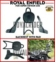 Royal Enfield ''BACKREST WITH PAD'' For SUPER METEOR 650