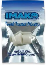 Cosmetic Teeth Extras- Tooth Tinted Plastic- Natural Color. Temporary Too