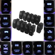 12V Dual Backlit LED Laser Etched ARB Carling Rocker Switch 5590 08