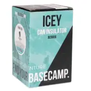 Basecamp Stainless Steel Icey Can & Bottle Insulator - Sweat Proof Exterior