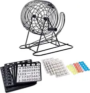 TOYANDONA Interactive Desktop Bingo Game Toy Boys and Girls Bingo Machine Educational Toys Creative Simulated Machine