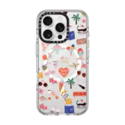 iPhone 16 Pro Clear Case MagSafe Compatible Mix&Match pattern