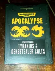 Warhammer 40,000 APOCALYPSE Datasheet Cards - TYRANIDS & GENESTEALER CULTS