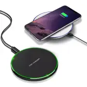 10W Qi Fast Wireless Charger Pad For Google Pixel 8 7 6 Pro 7A 6A 5 4 3 XL