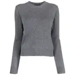 [Lisa Yang] Lisa Yang Crew Neck Cashmere Jumper I NUMERIC GREY