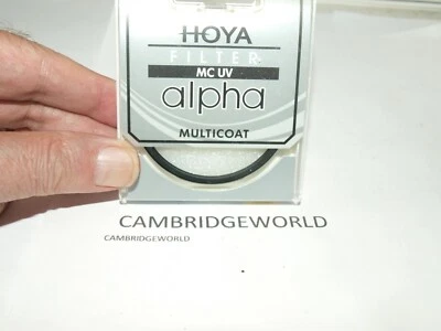 Hoya 58mm Alpha Multi Coated Optical Glass SCREW in UV ULTRA VIOLET Filter NEW