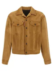 [Dsquared2] Dsquared2-Rind Jean Puffer Jackets Beige-Uomo 52IT