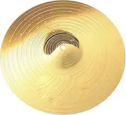 Alasum Splash Cymbal Golden Practice Drum 16Inch Cymbal Drum Cymbal Metal Splash Cymbal Drum Set Cymbal Practice Drum Cymbal Replacement for Drum Set