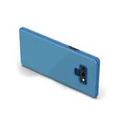 2 Pcs For Samsung Galaxy Note 9 Luxury Mirror View Flip Case Stand Shockproof Cover Blue