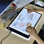 Light Box Drawing Pad, Tracing Board with Type-C Charge Cable and Brightness ...