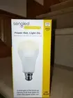Sengled everbright LED b22 globe with battery backup BRAND NEW