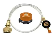 Adaptor Outdoor Gas Charging Camping Gas Stove Propane Refill Coupler Adapter