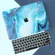 Macbook殼 Mac Air Retina Pro 16 12 13 15 2023 大理石系列 保護套 電腦保護殼