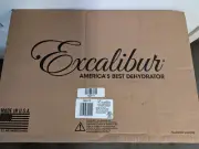 Sealed Excalibur Food Deydrator 3926TB Made in US 9-Tray