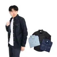 在飛比找momo購物網優惠-【LEVIS】Levis 牛仔長襯衫 現貨 牛仔 Levis