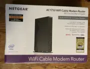 NETGEAR AC1750 WiFi Cable Modem Router 802.11 ac Dual Band Gigabit *NEW IN BOX*