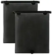 2 Pack Deluxe Auto Shade Set - UV Protection & Heat Reduction for Car Windows