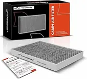 A-Premium Cabin Air Filter with Activated Carbon for Audi A4, A5 Quattro, A6 allroad, A7 Sportback, A8 Quattro, Q5, Q7, Q8, e-tron S, S4 & Porsche Cayenne, Macan