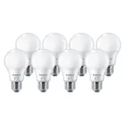 8PK Sansai 12W E27 LED Bulb Light Lamp Globe Screw 6500K 1050 Lumens Cool White