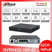 Dahua NVR5432-16P-EI 32CH 16PoE 4SATA 4K 1.5U WizSense NVR H.265+ Perimeter Face