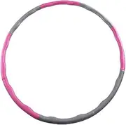 8Knots Fitness Hoop Removable Pe Hoop Yoga Waist Exercise Slimming Sport Hoop Massage Loop Fitness Circle Indoor Gym