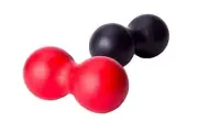 Peanut Massage Ball Roller, Double Lacrosse Ball, Acupoint Myofascial Release...