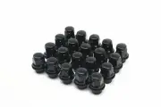 20 Black Toyota/Lexus Mag Style Wheel Lug Nuts Set Mag Seat (for: Lexus)