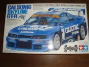 Tamiya 1/10 Electric Rc 4Wd Calsonic Skyline Gt-R Tl-01 Chassis Unassembled