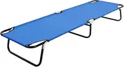 Folding Sun Lounger Blue Steel,Sun Loungers 5.5KG-47754