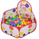 1.2米球池+球兒童帳篷遊戲屋室內玩具波波池海洋球池折疊圍欄寶寶3JRQ