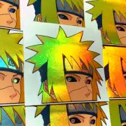 MINATO HOLO ANIME PEEKER STICKER NARUTO SHIPPUDEN CAR DECAL