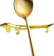 Stainless Steel Chopstick Rest | Kitchen Spoon Holder - Cartoon Animal Shape Chopsticks Holder Rack for Spoon Tableware, Stainless Steel Fork Stand