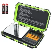 AMIR Digital Mini Scale, 200G /0.01G Pocket Scale, 50G Calibration Weight, Elect