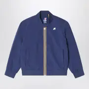 [K-Way] Aorelian blue nylon jacket 16 Y Blue