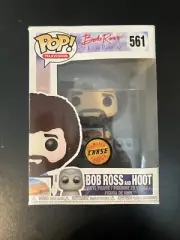 Funko Pop Bob Ross And Hoot Chase Edition #561