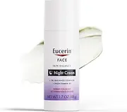 Eucerin Skin Balance Night Cream, Sensitive Skin Face Moisturizer Enriched with Tri-Balance Complex, 1.7 Oz Bottle