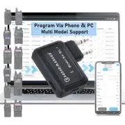 Ham Radio Wireless Programmer Adapter APP & PC Program for Baofeng UV-5R BF-888S