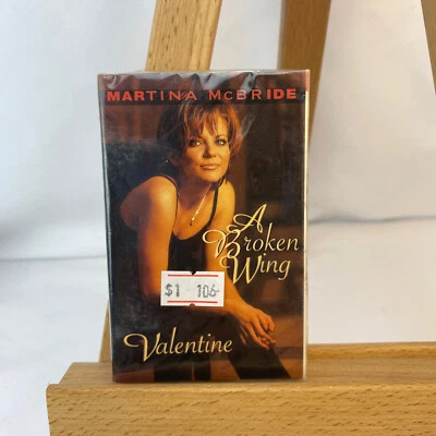 Martina McBride - A Broken Wing/Valentine (1997 Cassette Tape Single) - Sealed!