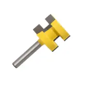 2x Shank Tongue & Groove Router Bit Set 1/4" Woodwork Milling Chisel Cutter