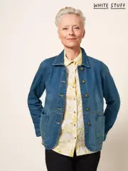 White Stuff Blue Carrie Denim Jacket (D72039) | $161