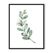Summer Framed Printed Wall Art - Black