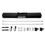 Aputure Amaran PT4C-2K 4ft / 120cm Battery Powered RGBWW Colour LED Pixel Tub...
