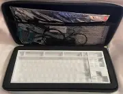 Freebird TKL Mechanical Keyboard Kit White WK Aluminium Brand New In Case