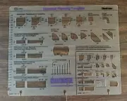 Universal Planning Template Steelcase Chautauqua Worksurfaces Panel Mount Design