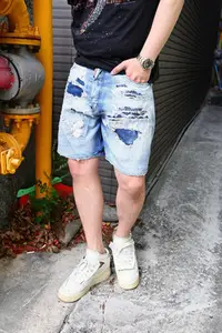 在飛比找Yahoo!奇摩拍賣優惠-DSQUARED2 24SS BOXER SHORT 破壞 