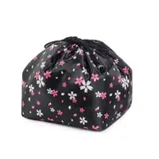 Women Travel Elegant Drawstring Cosmetic Case Makeup Tool Beauticians Professinal Large Capacity Synthetic Make Up Case Bag Gear