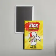 Kick Buttowski Suburban Daredevil Mini TV Show Poster Fridge Locker Magnet